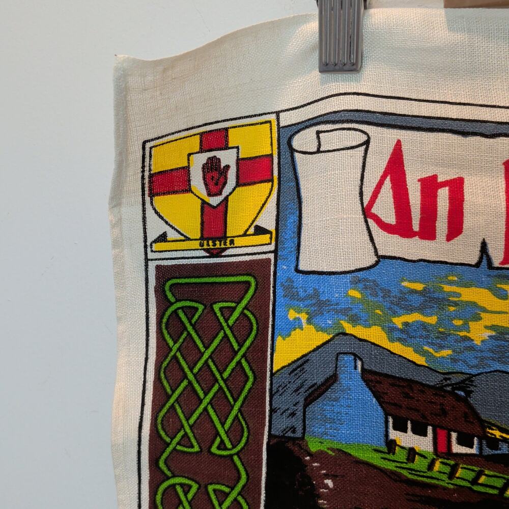 Ulster Weavers 100% Pure Irish Linen Dishcloth Irish Blessing Poem Traditional - Picture 6 of 7